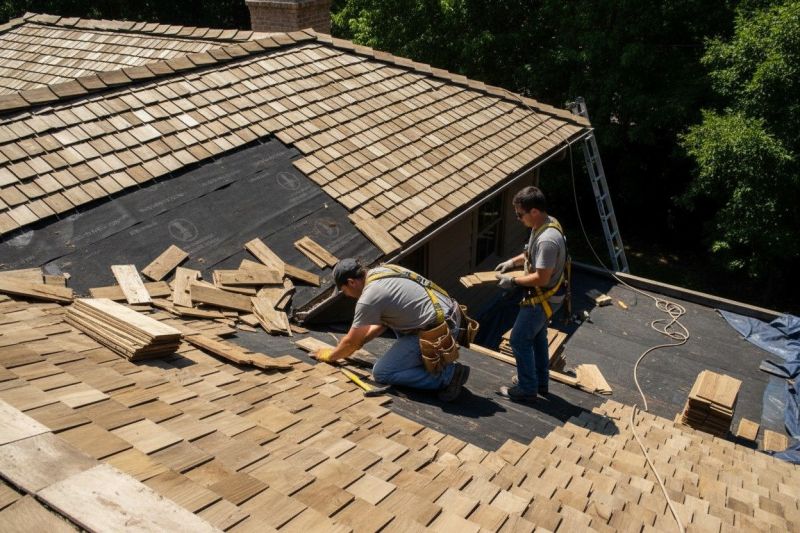 Wood Shingles Repair detail